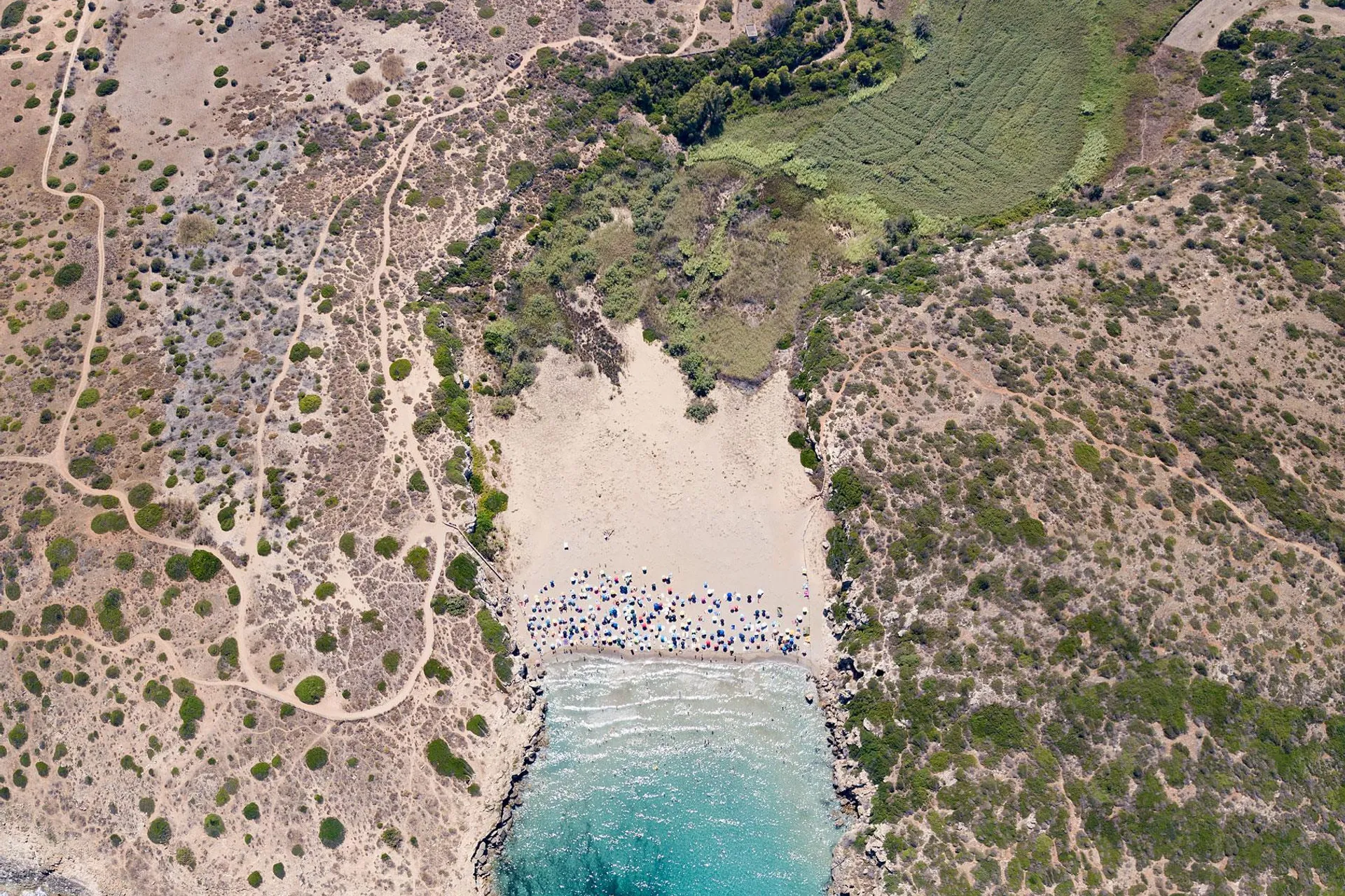 Calamosche from air